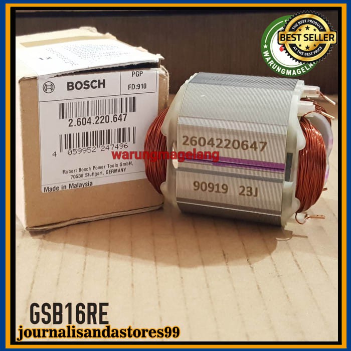 STATOR FOR MESIN BOR DRILL BOSCH GSB 16RE GSB16RE GSB16 RE