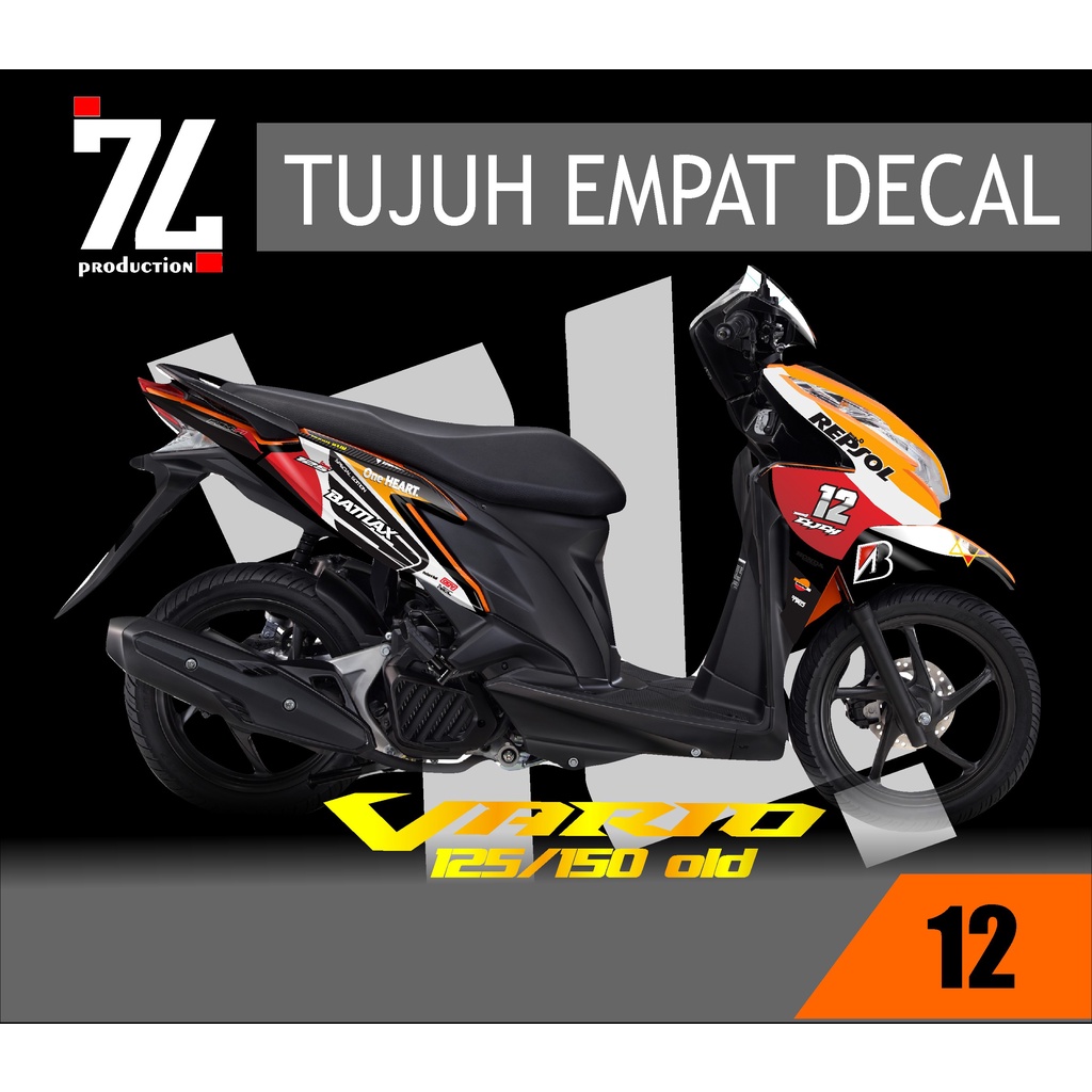 Decal Vario 125-150 Old Variasi Full body Full modif 74012