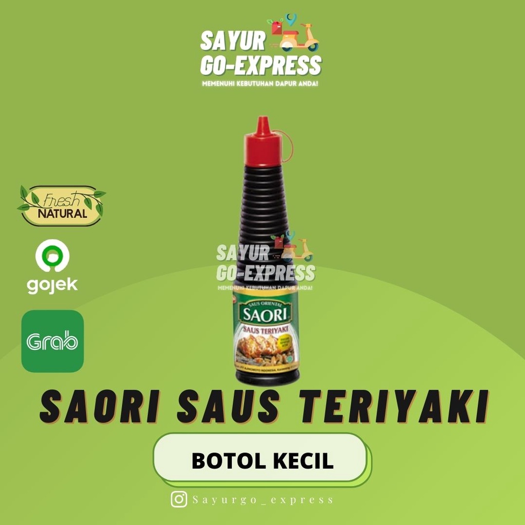 SAori Saus Teriyaki Botol Kecil
