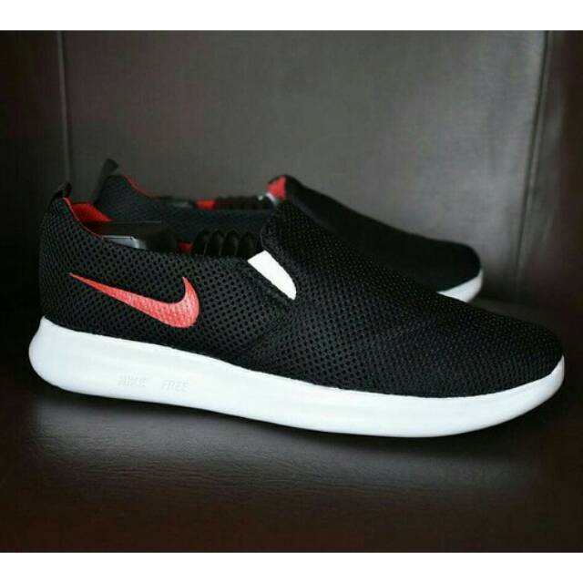 SEPATU SPORT NIKE ROSHE RUN SLIP ON GRADE ORI / RR-25 / SEPATU COWOK