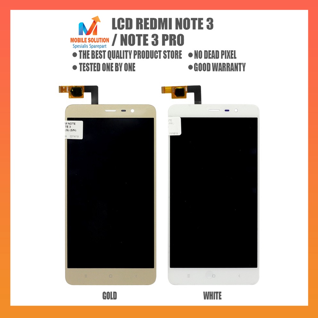 Grosir LCD Xiaomi Redmi Note 3  LCD Redmi Note 3 Pro ORIGINAL 100%  Fullset Touchscreen Garansi 1 Bulan + Packing / Bubbel