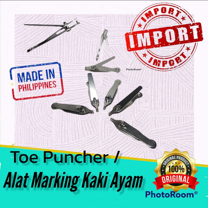 Alat marking kaki ayam / toe puncher