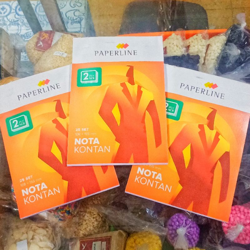 

Paperline Nota 108*155mm 25 set