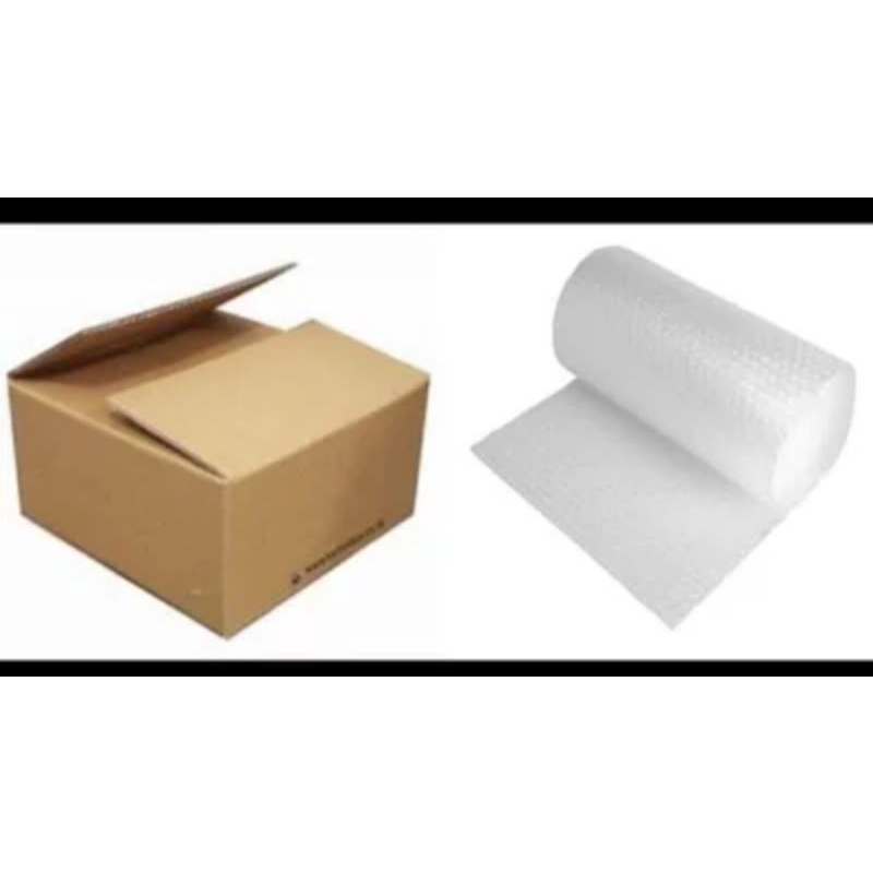 

packing kardus dan bubblewarp