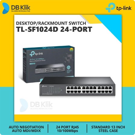 Switch TP-Link TL-SF1024D 24 Port 100Mbps