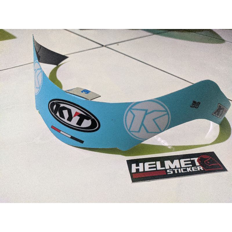 SPOILER HELM KYT KYOTO AQUAMARINE