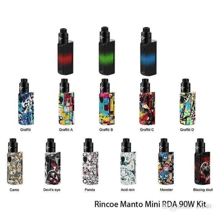 Authentic Manto Mini Kit 90W Mod by Rincoe