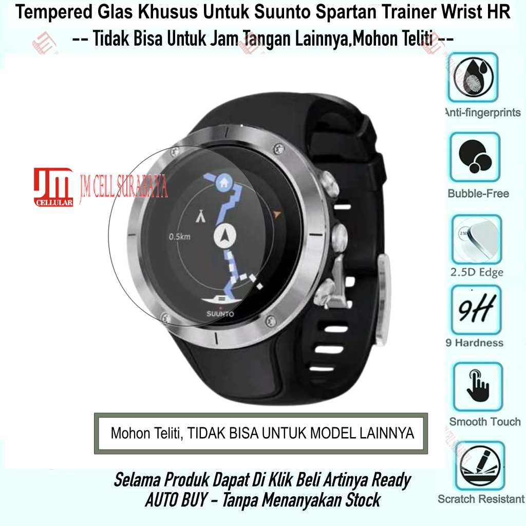 Tempered Glass Suunto Spartan Trainer Wrist HR - Anti Gores Bahan Kaca