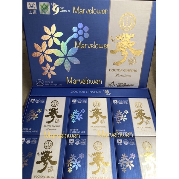 Suplemen Ginseng Korea 720 Kapsul Siap Kirim