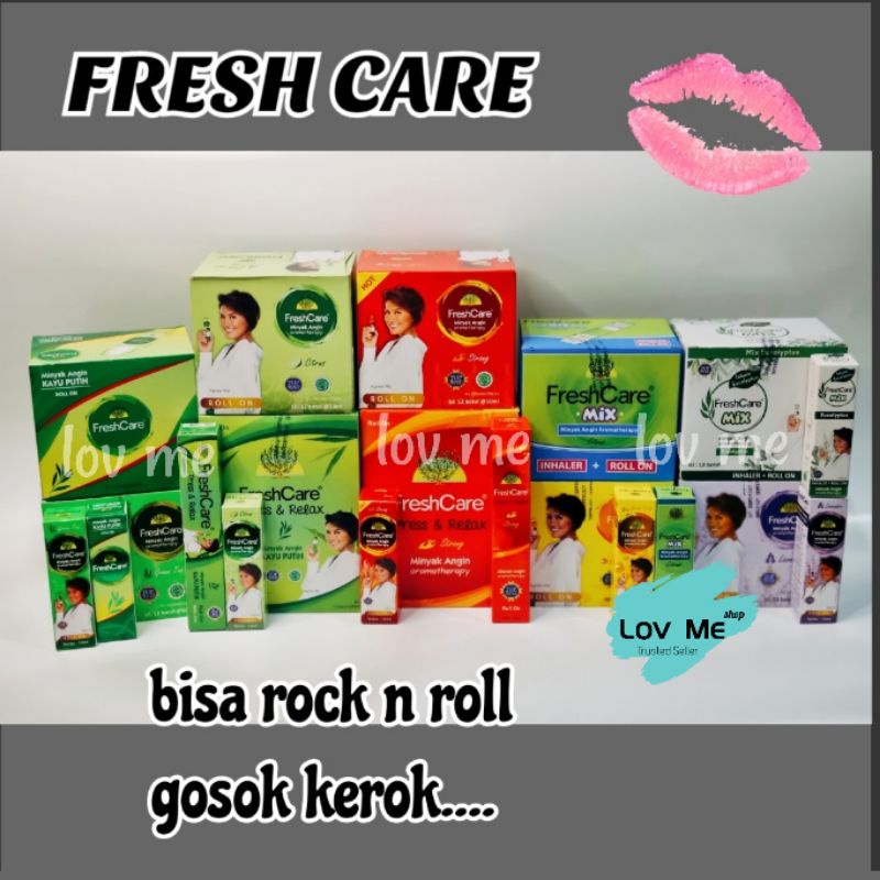 Lov Me ❤ Fresh Care Box Minyak Aromatherapy 1BOX isi 12 - Freshcare Kemasan BARU -EXP Baru