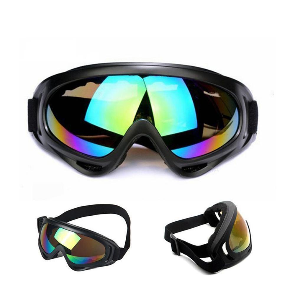 R-FLOWER Musim Dingin Tahan Angin Baru Tahan Debu Olahraga Luar Ruangan Snowboard Eyewear Glasses