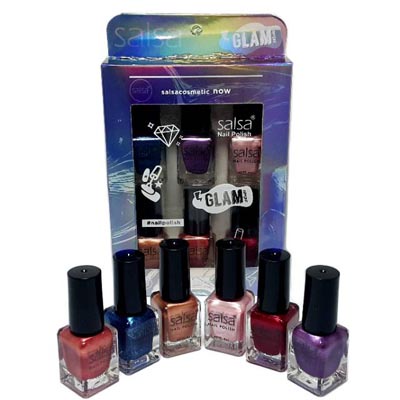 [BPOM] Salsa Nail Polish (Ecer) GLAMOUR GLAM Series Cat kuku