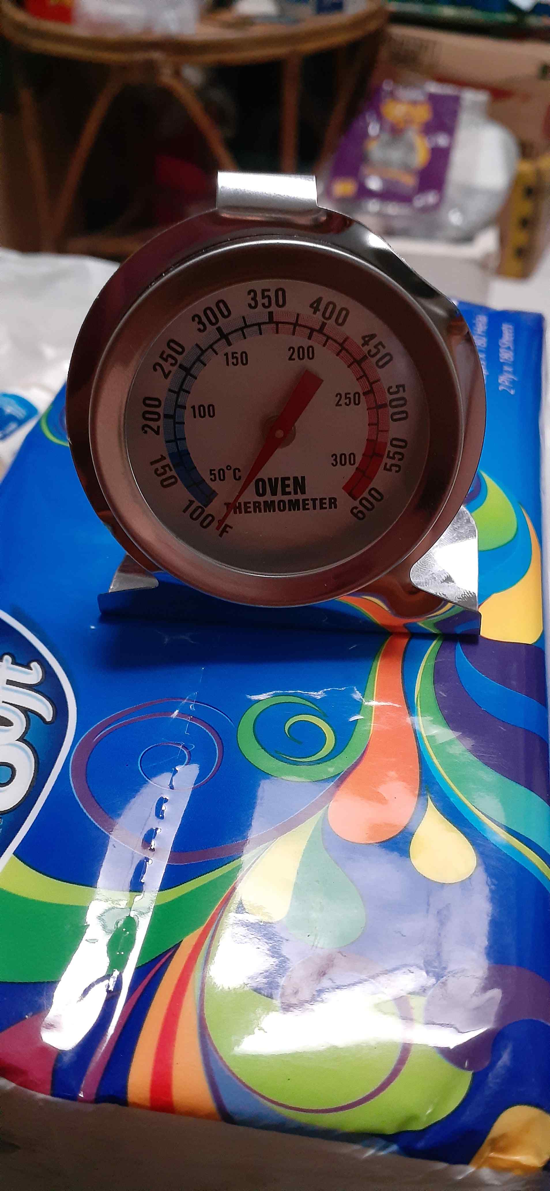 Thermometer Oven / Termometer Oven Stand Up Analog Jarum Max 300 C