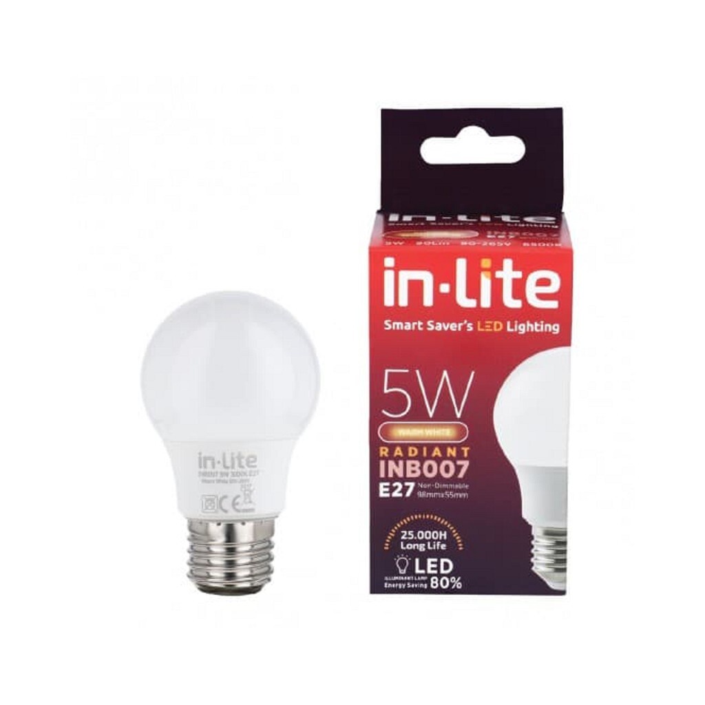 lampu LED Bulb In Lite INB010 / Lampu Bohlam LED In Lite