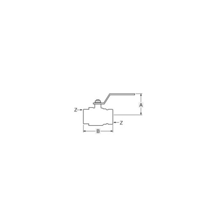 Ball valve SAN-EI VN650F 1/2&quot;