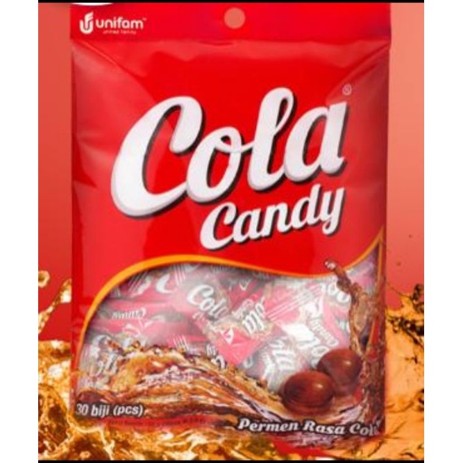 

permen cola candy bag 30 butir