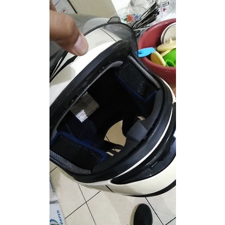 Busa Pipi Bantalan Helm Yamaha Vixion Cargloss OLD R15 RACER size S M L XL XXL