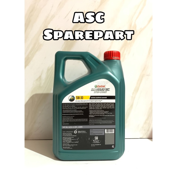 Oli Castrol Magnatec Stop-Start 5W-30 - Galon #98