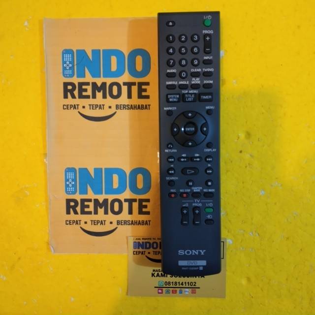 REMOTE DVD SONY RMT-256P ORIGINAL