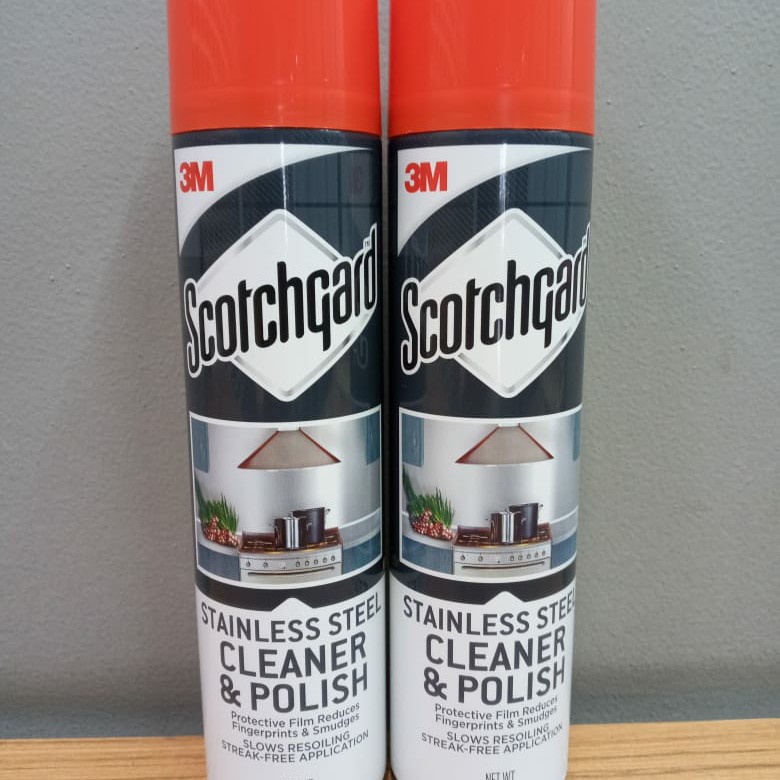 Scotchgard 3M stainless steel cleaner and polish 200 gram SCOTCHGARD 3 M 200g