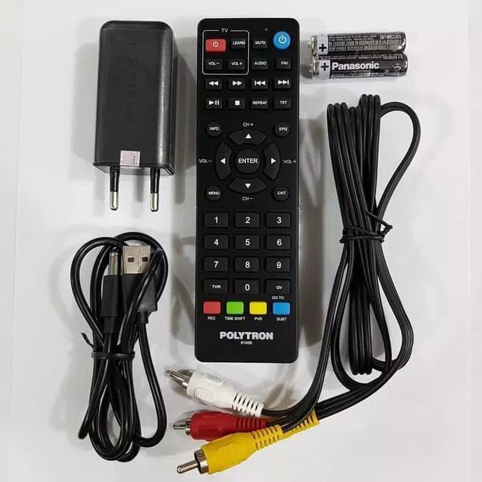 POLYTRON PDV-600 SET TOP BOX DVB T2 RECEIVER TV DIGITAL