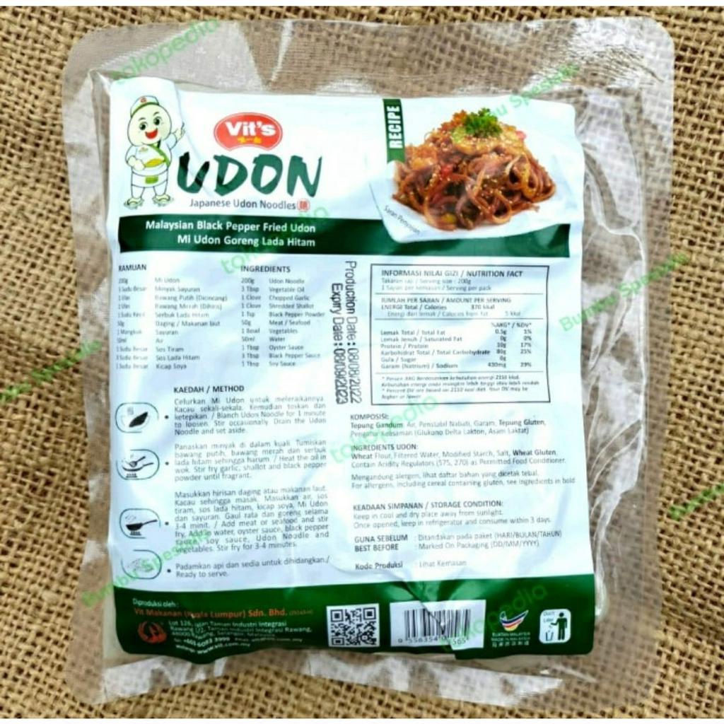 Vit's Udon 200gr Mie Udon Vits mi