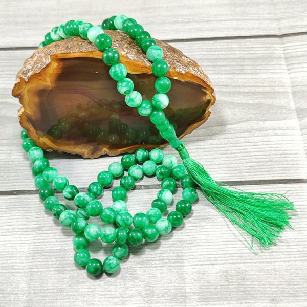 Tasbih Natural Batu Alam Giok Jade Taiwan Original