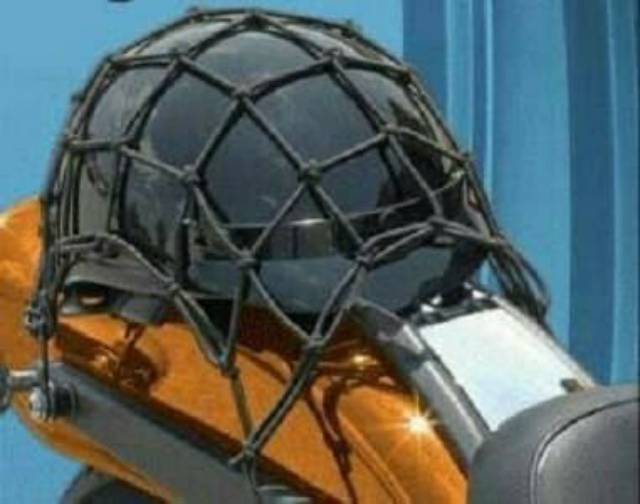 Jaring Helm Motor Sepeda Tali Pengikat Barang Bagasi Helmet Net Murah