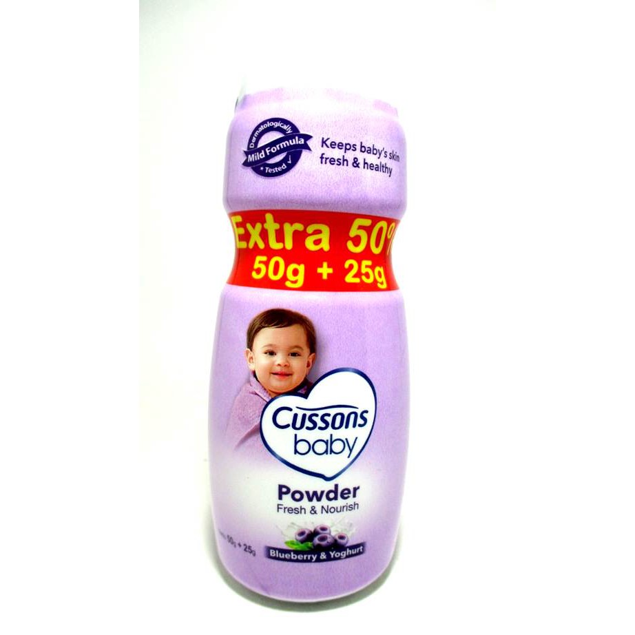 Cussons baby Powder 50g / Cussons Baby Powder 50g Extra / Bedak Bayi