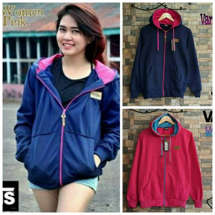 Vans women jaket wanita