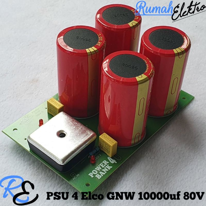 Kit PSU 4 Elco GNW 10000uf 80V