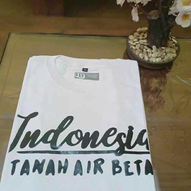 Kaos Indonesia Bangga (Tanah Air Beta) HARGA PROMO