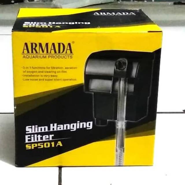 Mesin filter gantung SP501A - Mesin filter aquarium - mesin saringan air - filer aquarium