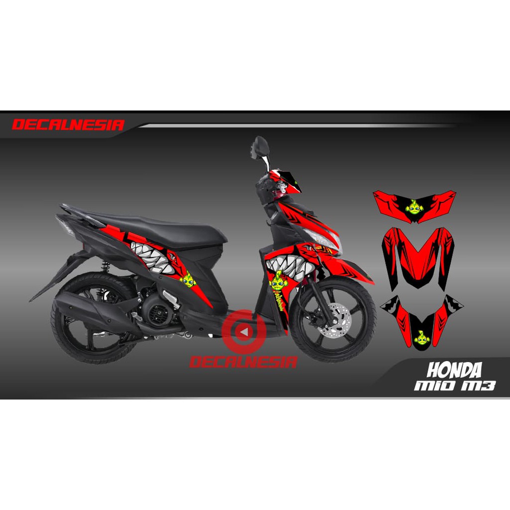 Jual Stiker Mio M3 Motor Mio M3 Sticker Mio M3 Decal Mio M3 Mio M3 Decal Mio M3 Full Body Indonesia Shopee Indonesia