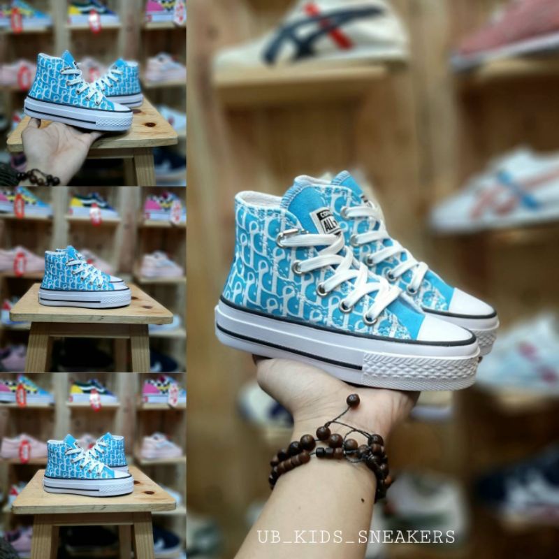 SEPATU ANAK CONVERSE DIOR BLUE