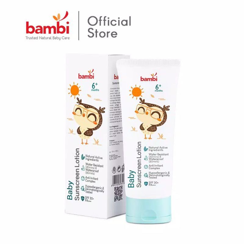 Bambi Baby Sunscreen Lotion 100ml