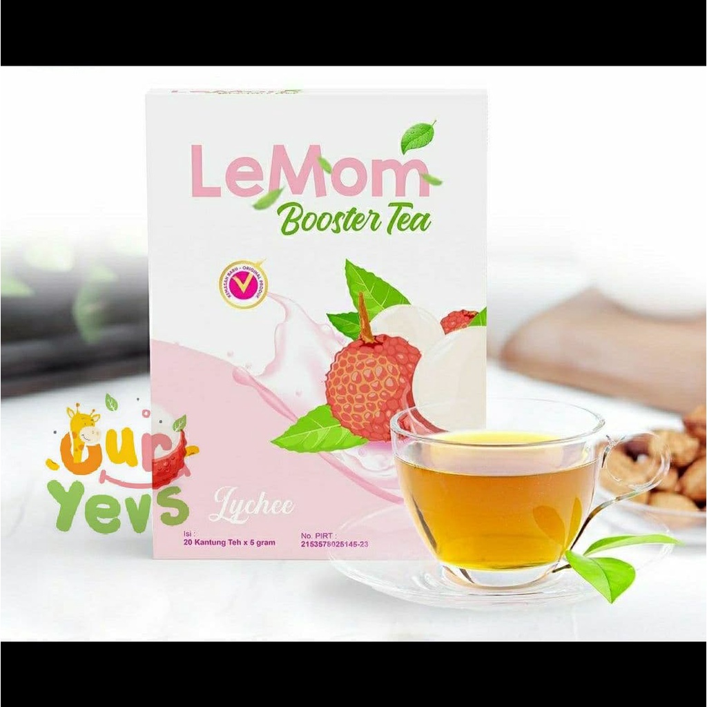 LEMOM Booster Tea / LEMOM LECI / LEMOM Lychee / Pelancar ASI Booster dari Fenugreek dan herbal alami