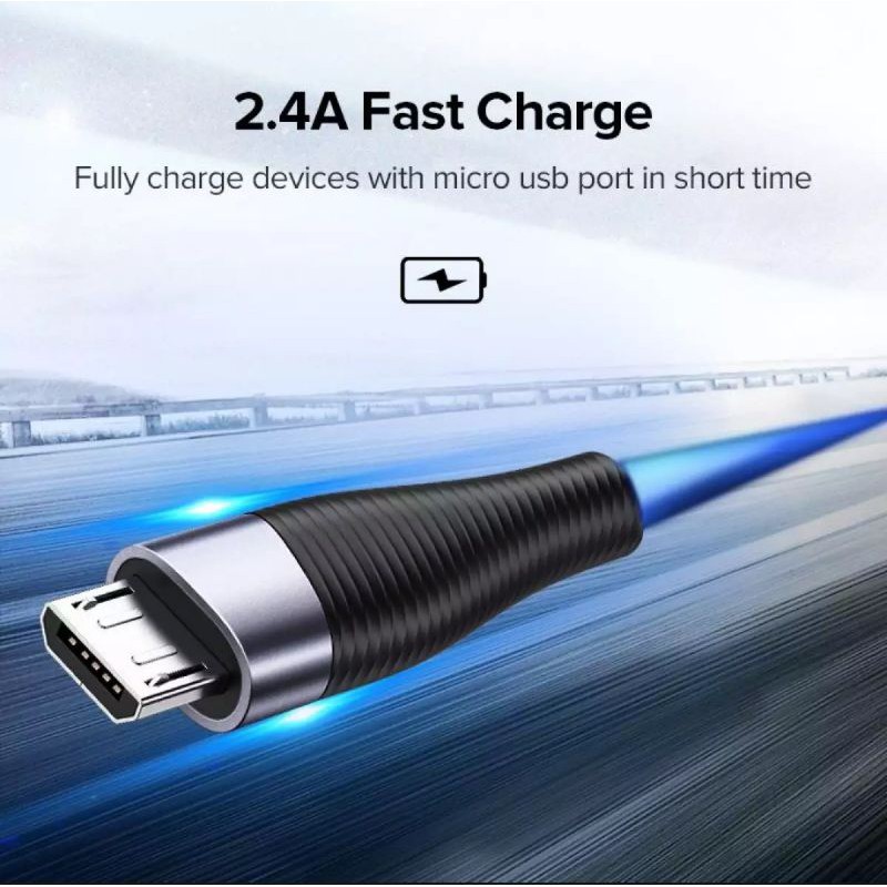 Ugreen Kabel Micro Usb 3A Support Qualcomm QC 3.0 Fast Charging