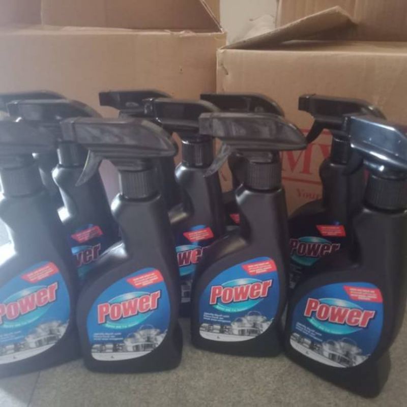 Pembersih kerak panci, kuali ,karat POWER BLACK POWER DEGREASER