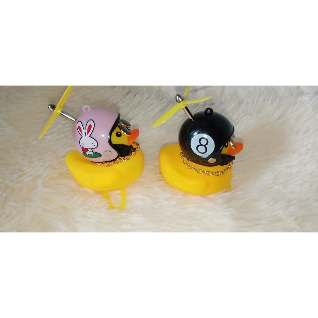 Nori Shop Jombang PROMO Bebek baling-baling LED Bunyi/Lampu LED Bebek untuk Sepeda/Motor/Mobil