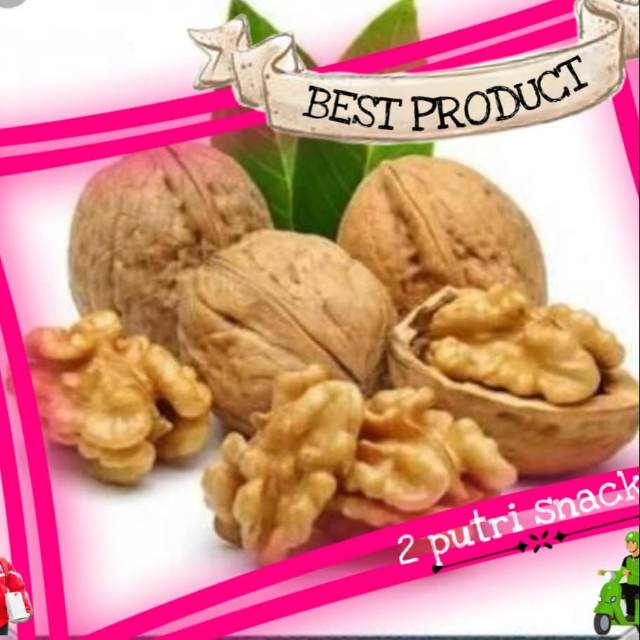 

Kacang walnut kulit matang panggang 1kg