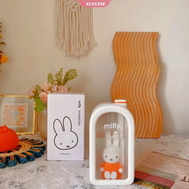 Miffy X MIPOW Air Humidifier / Purifier / Diffuser Aroma Terapi 380ml Dengan Lampu Malam Untuk Kamar Tidur / Rumah / Mobil