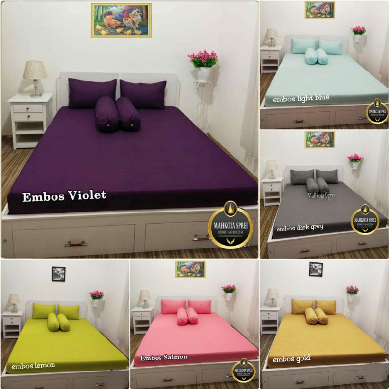 SPREI EMBOS POLOS UK 180 160 120 SPREI HOMEMADE POLOS EMBOS POLOS MOTIF TIMBUL