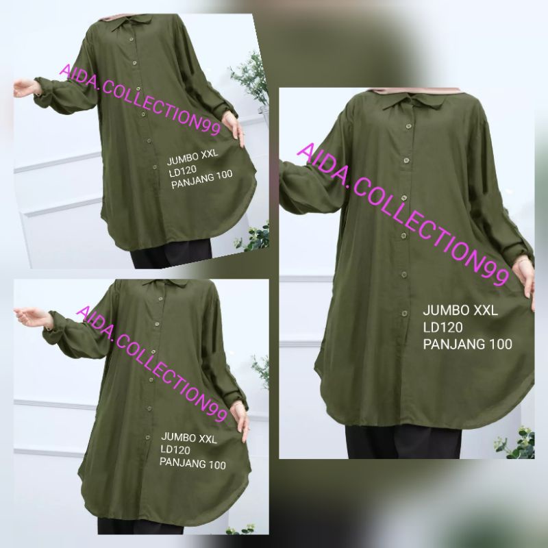 TUNIK JUMBO/BIG SIZE/LD120/PJ100/TUNIK KEKINIAN/BUSUI/BUMIL/TUNIK WANITA