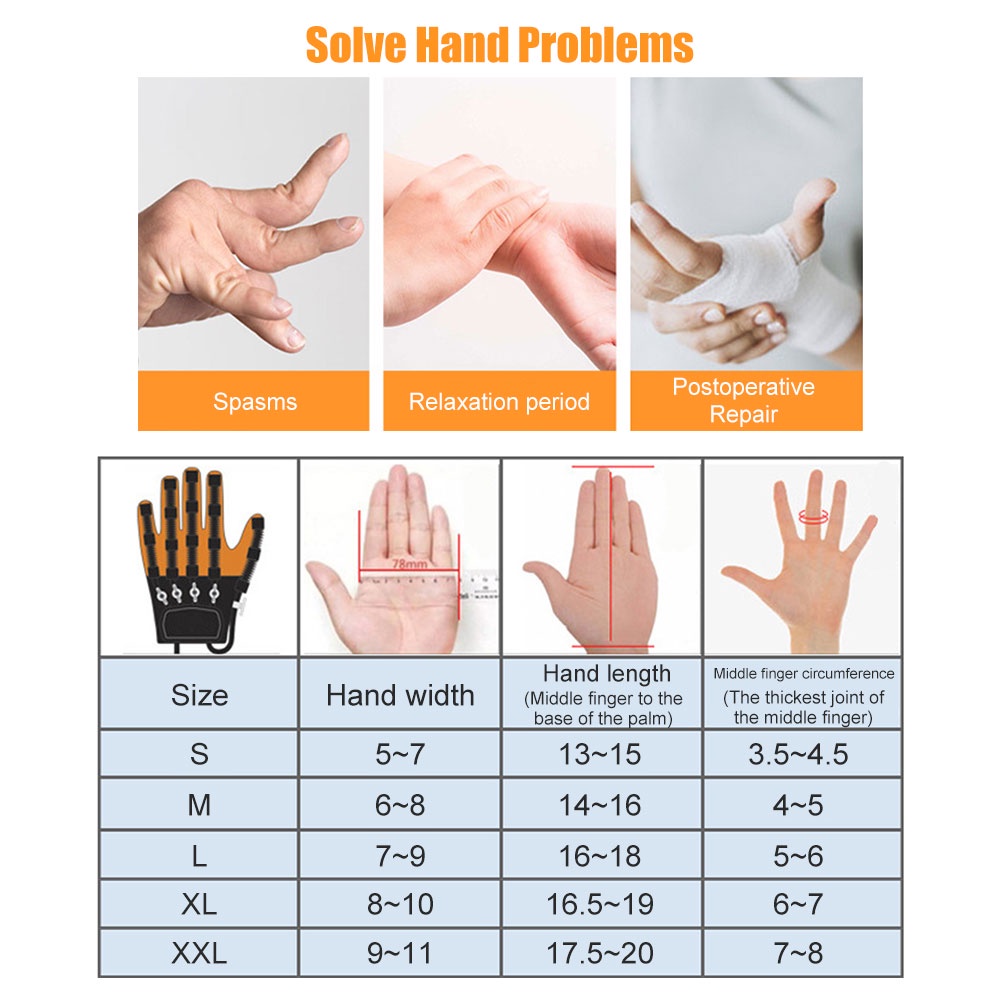Sarung Tangan Robot Rehabilitasi Fungsi Jari Dan Tangan Stroke Hemiplegia Rehabilitasi Trainer