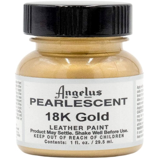 gold acrylic leather paint