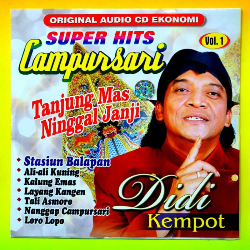 KASET MUSIK ORIGINAL SUPER HITS CAMPUR SARI DIDI KEMPOT