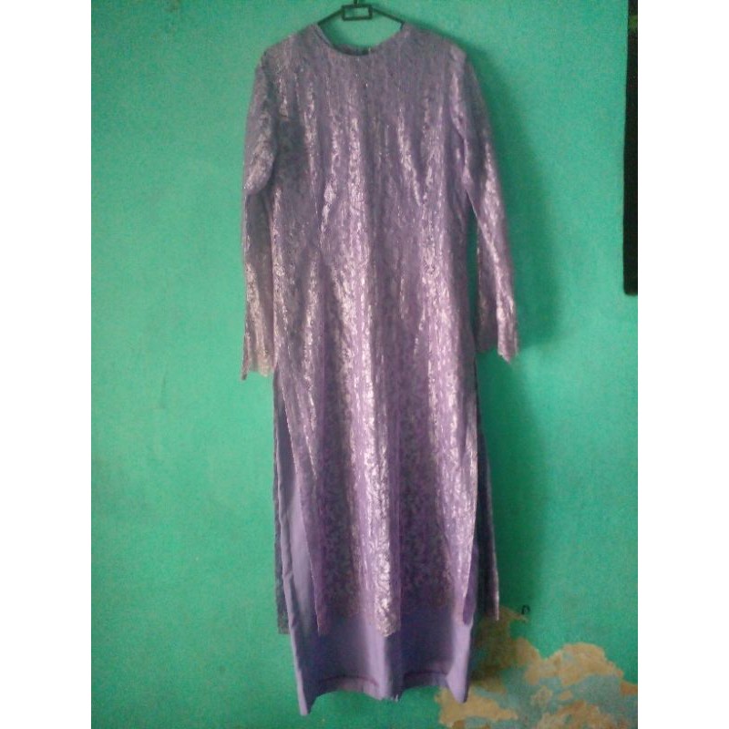 Gamis Brukat Model Kebaya Murah