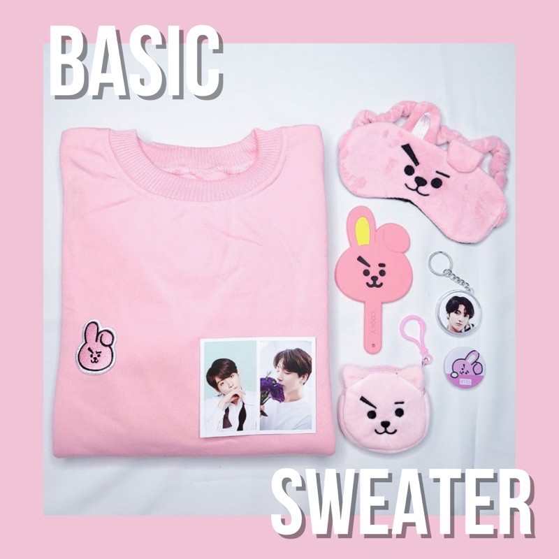 Basic Sweater Bt21 Giftbox BT21 Kado ulang tahun
