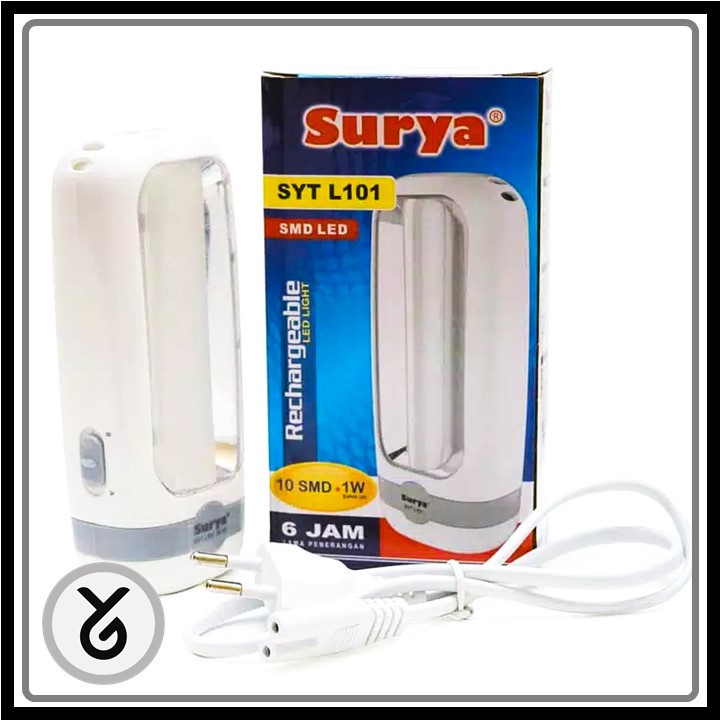 Lampu Emergency Led Rechargeable Surya SYT L101